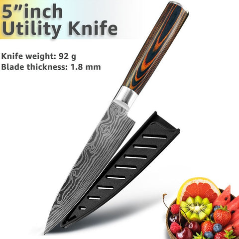 Gyuto Japanese Handmade 8 Inch Kitchen Knife