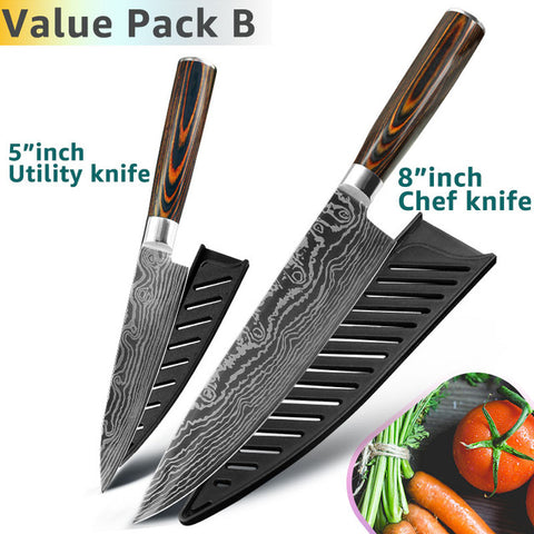 Gyuto Japanese Handmade 8 Inch Kitchen Knife